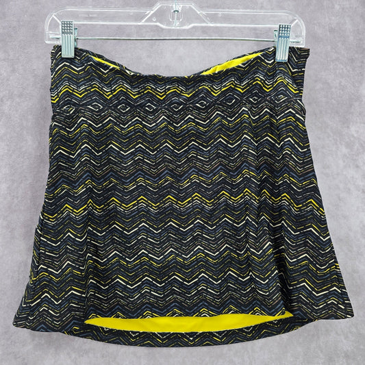 Mossimo Black Chevron Tube Padded Strapless Swimwear Tankini Tank Top Medium M