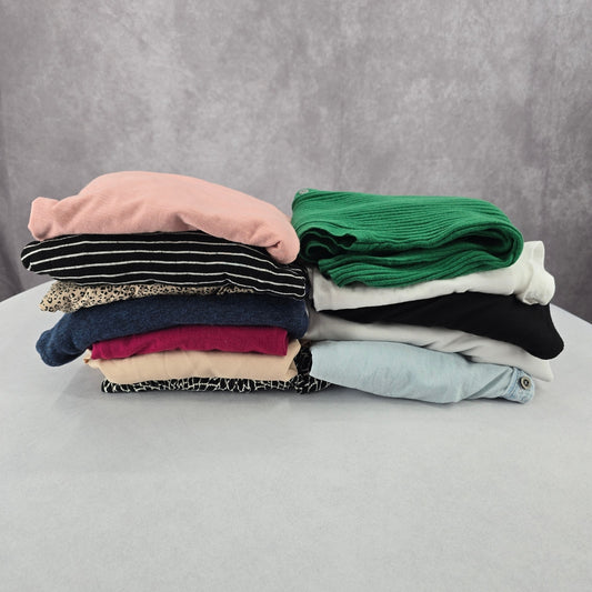 Lot of 12 Womens Tops Sweaters Tanks Random Mixed Bundle of 12 S Small