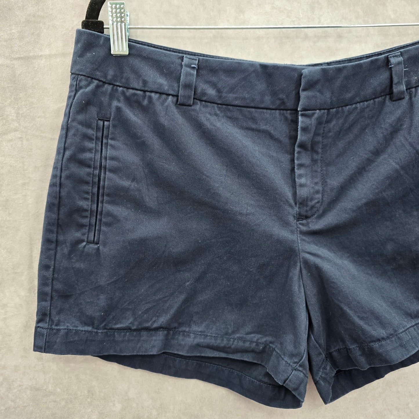 Stylus Blue Bermuda Flat Front Bottoms Pants Shorts Plus 14