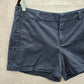 Stylus Blue Bermuda Flat Front Bottoms Pants Shorts Plus 14