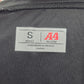A4 Black Long Sleeve Lady Indians Sportswear Activewear Tshirt Small