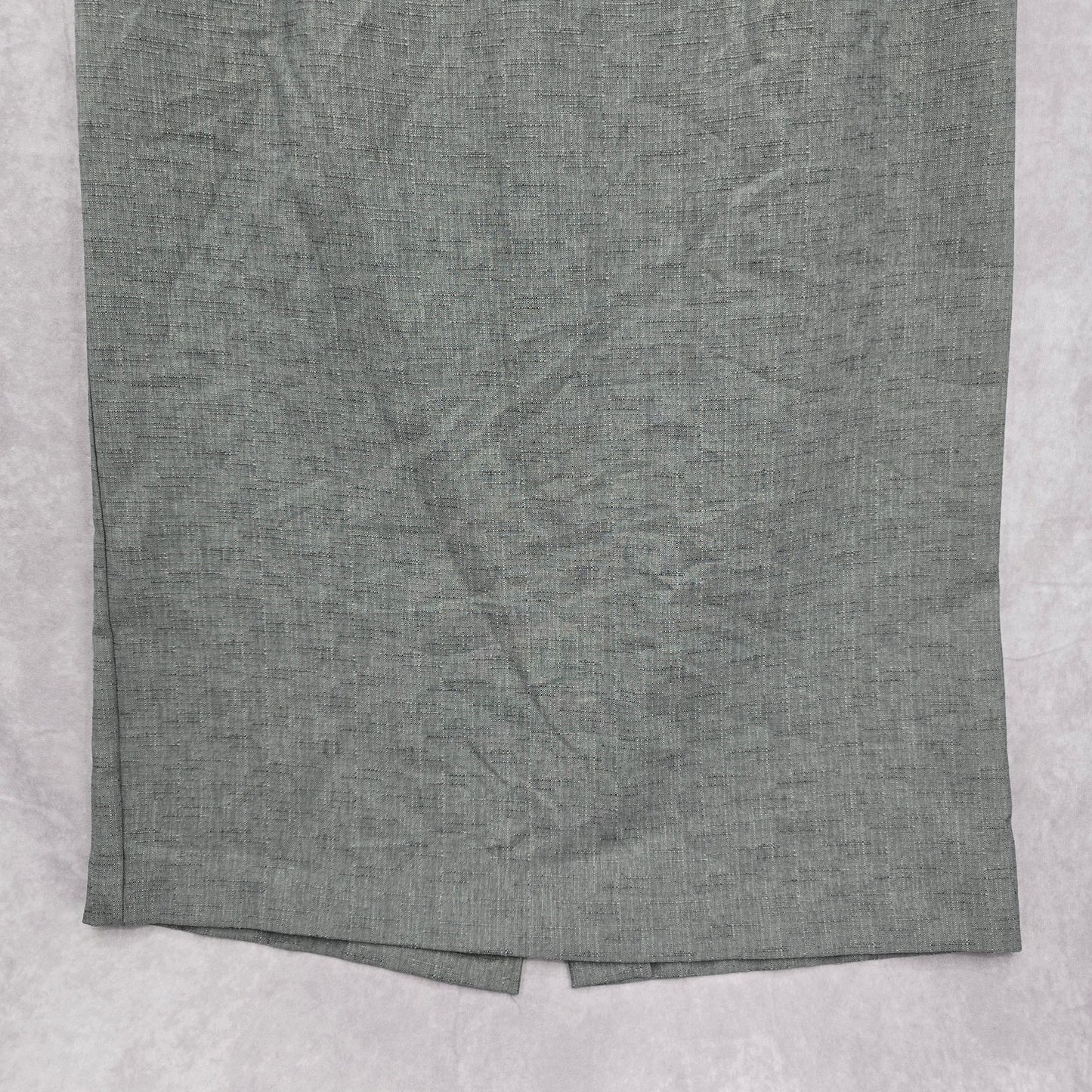 Sag Harbor Gray Midi Executive Church Slit Plus Skirt 14