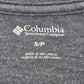 061. Columbia Gray Floral Long Sleeve Tshirt Top Small