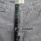 Gray Ribbed 90s Corduroy Y2K Vintage Tapered Straight Leg Cotton Bella Pants 6