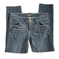 Candie's Blue Straight Leg Cotton Juniors Denim Jeans Size 11