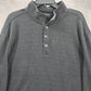 Van Heusen Gray Pullover Sweater Never Tuck Classic Fit Mock Neck XL Extra Large