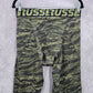 Russell Green Camo Compression Dri Power Scent Stop Leggings Pants Large L