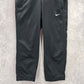 Nike Black Cropped Capri Pull On Athletic Running Jogger Pants Extra Small XS