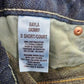 Aeropostale 1987 Bayla Skinny Dark Blue Jeans Girls Youth Pants Size 0 Short