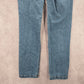 058. Pierre Cardin Blue Straight Tapered Denim Pants Jeans 10