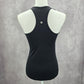90 Degree by Reflex Black Racerback Activewear Sleeveless Tank Top XS