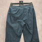 020. Express Blue Denim Straight Stretch Pants Jegging Size Zero 0 XS
