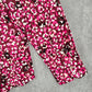 Talbots Pink Animal Print Long Sleeve Button Blouse Top Shirt Petite Cotton 12P