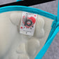 B Swim Blue Padded Tie Swimwear Swimsuit Bikini Top Small
