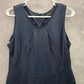 Ryan Michelle Blue Sleeveless Fit Flare Formal Cocktail Dress Large