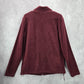 169. Redtag Red Long Sleeve Full Zip Fleece Sweater Jacket Mens Large