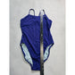 Nike Purple One Piece Swimsuit Beach Vacation Resort Whimsy Boho Medium 8
