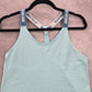 Nike Dri Fit Blue Racerback Athletic Active Sports Tank Top Small