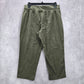 Athletic Works Green Trousers Crop Active Capri Jogger Bottoms Pants M Medium