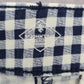St Johns Bay Blue Plaid Stripe Chino Bermuda Preppy Pants Shorts Cotton 14