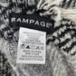 Rampage Black White Plaid Tartan Fringe Tassel Knit Wrap Shawl Scarves Scarf