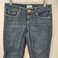 Aeropostale 1987 Bayla Skinny Dark Blue Jeans Girls Youth Pants Size 0 Short