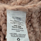 Pink Chunky Fringe Cable Knit Weave Long Scarves Wrap Scarf