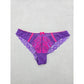Purple Lace Floral Cute Pink Bow George Panties Large 12