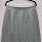Sag Harbor Gray Midi Executive Church Slit Plus Skirt 14