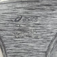 Asics Gray Heather Racerback Activewear Sportswear Tank Top Small