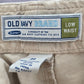 Old Navy Khaki Tan Low Waist Cargo Bermuda Cotton Bottoms Pants Shorts Plus 20