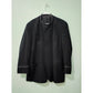 Black Doorman Work Uniform Goth Y2K Career Mens Mock Neck Costume Jacket XL 46