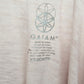 Gaiam Pink Short Sleeve Side Tie Activewear Streetwear Top Extra Small