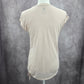 Gaiam Pink Short Sleeve Side Tie Activewear Streetwear Top Extra Small