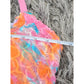 Multicolor Lace Floral Fairy Bralette Plus Size XXXL 3X
