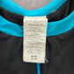Danskin Black Floral Rash Guard Zip Swimwear Tankini Tank Top Medium M 10