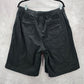 D&Co Denim + Company Black Bermuda Cottn Pants Shorts Large