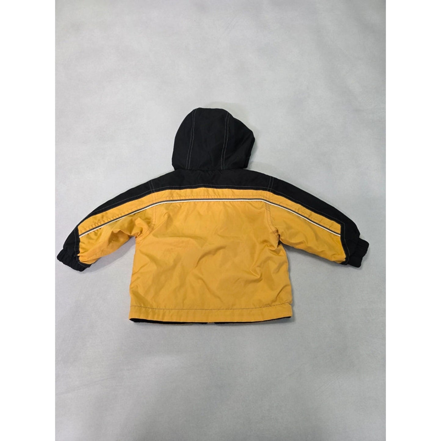 Weathertamer Yellow Reversible Hodded Outdoor Windbreakers Jacket Baby Boys 12M