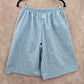 Blair Blue Flat Front Bermuda Bottoms Long Pants Shorts Plus 16