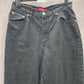 027. Levi's Classic Slim Stretch Tapered Leg Black Denim Pants 513 Jeans 8M