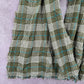 Cato Green Plaid Tartan Long Wrap Hijab Fringe Dupatta Shawl Scarves Scarf