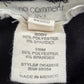 No Comment Black Skinny Velour Pullon Stripe Legging Bottoms Pants S Small