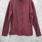 169. Redtag Red Long Sleeve Full Zip Fleece Sweater Jacket Mens Large