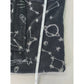 Pl Sleep Black Cute Monster Face Graphic Printed Embroidered Fluffy Bath Robe Boys 6