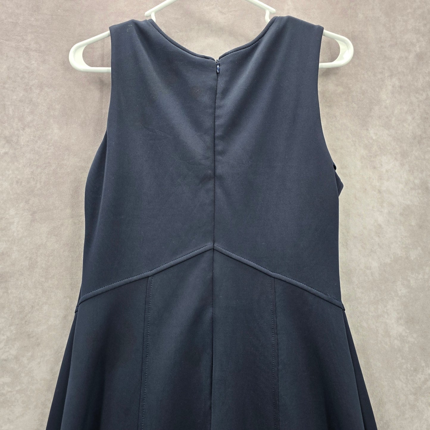 Ryan Michelle Blue Sleeveless Fit Flare Formal Cocktail Dress Large