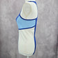 Grand Slam Blue Racerback Activewear Streetwear Tank Top Small