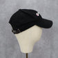 Champion Black Authentic Athleticwear Adjustable OSFM Cotton Baseball Cap Hat
