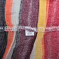 Orange Gray Y2K Retro Indie Mini Cotton Button Stripe Skirt Plus 2XL