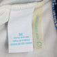 New Directions Blue Leaf One Shoulder Padded Swimwear Tankini Top Medium M