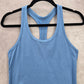 Nike Blue Racerback Active Athletic Sports Tank Top Small